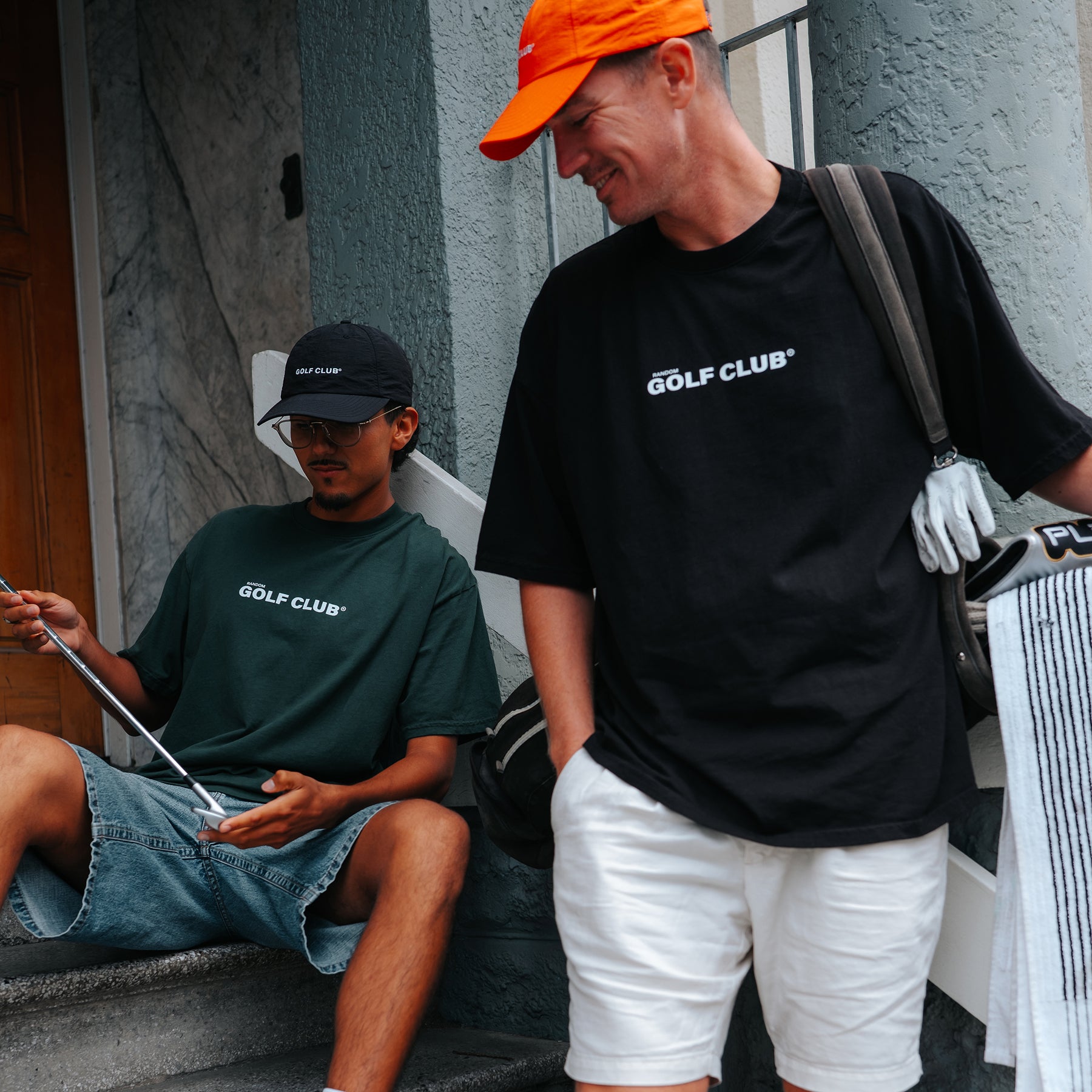 City Golf Clubhouse Tee (Black)