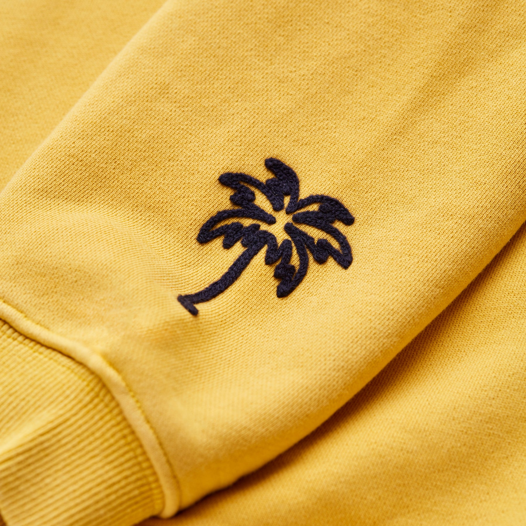 Chainstitch Crewneck Sweatshirt (Mustard)