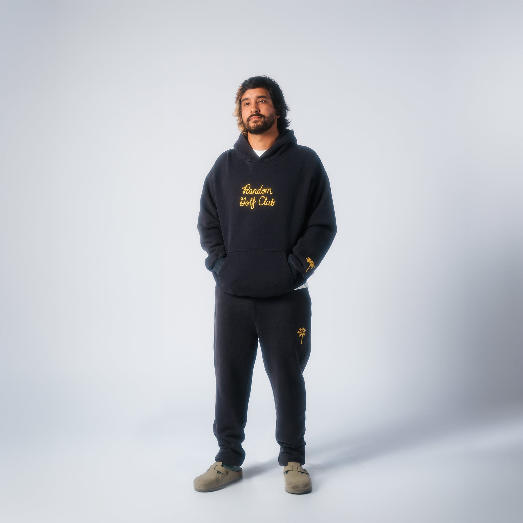 Chainstitch Sweatpant (Navy)