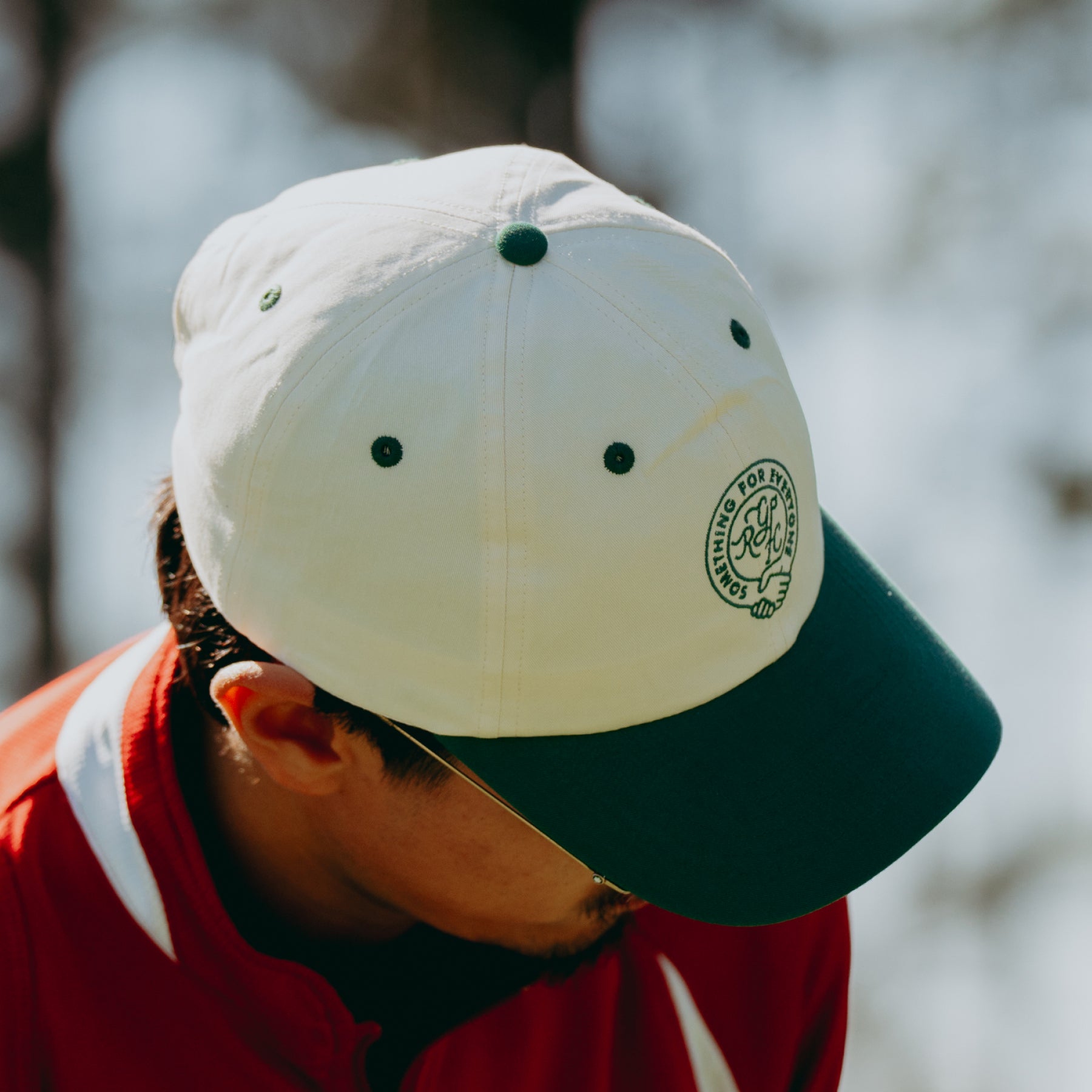 S.F.E. Dad Hat (Natural/Green)