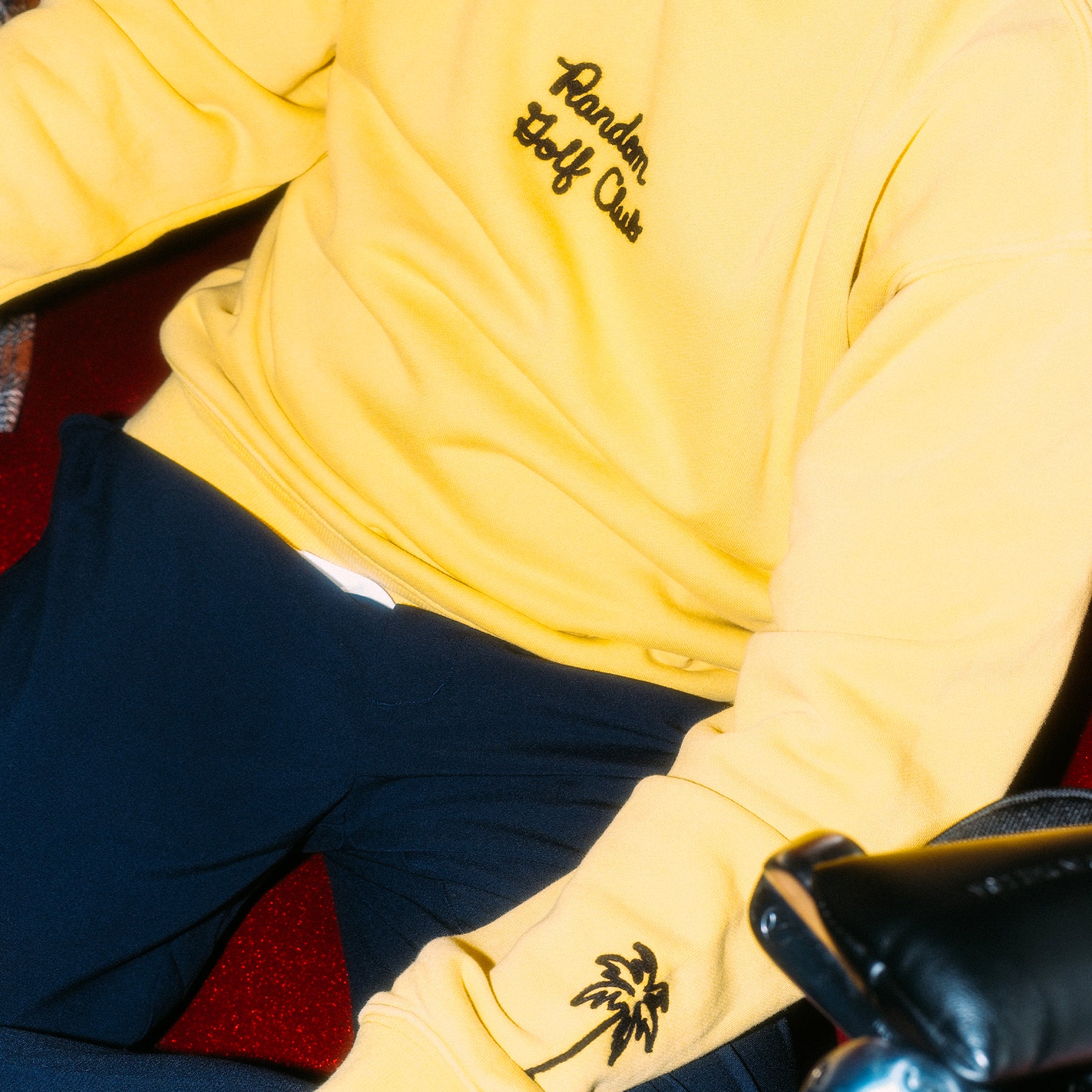 Chainstitch Crewneck Sweatshirt (Mustard)