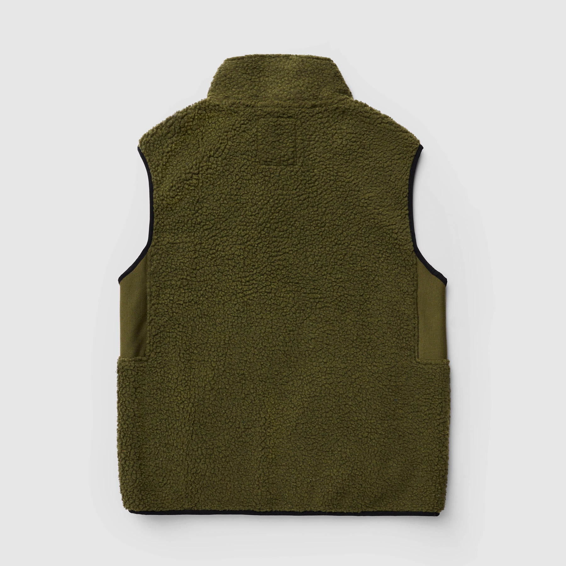 Swing Free Sherpa Vest (Full Zip) - Olive