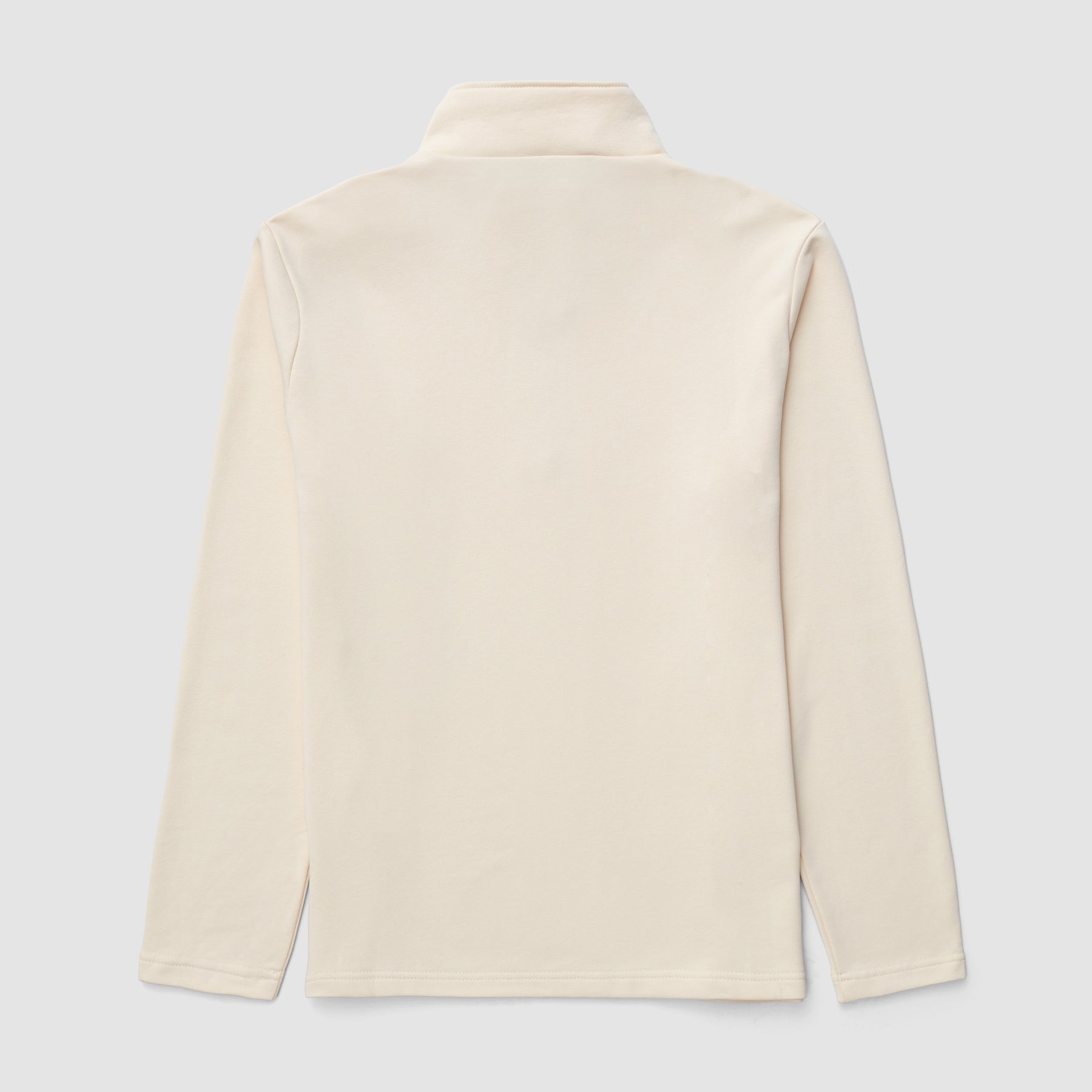 Script Half Zip Pullover (Eggshell)